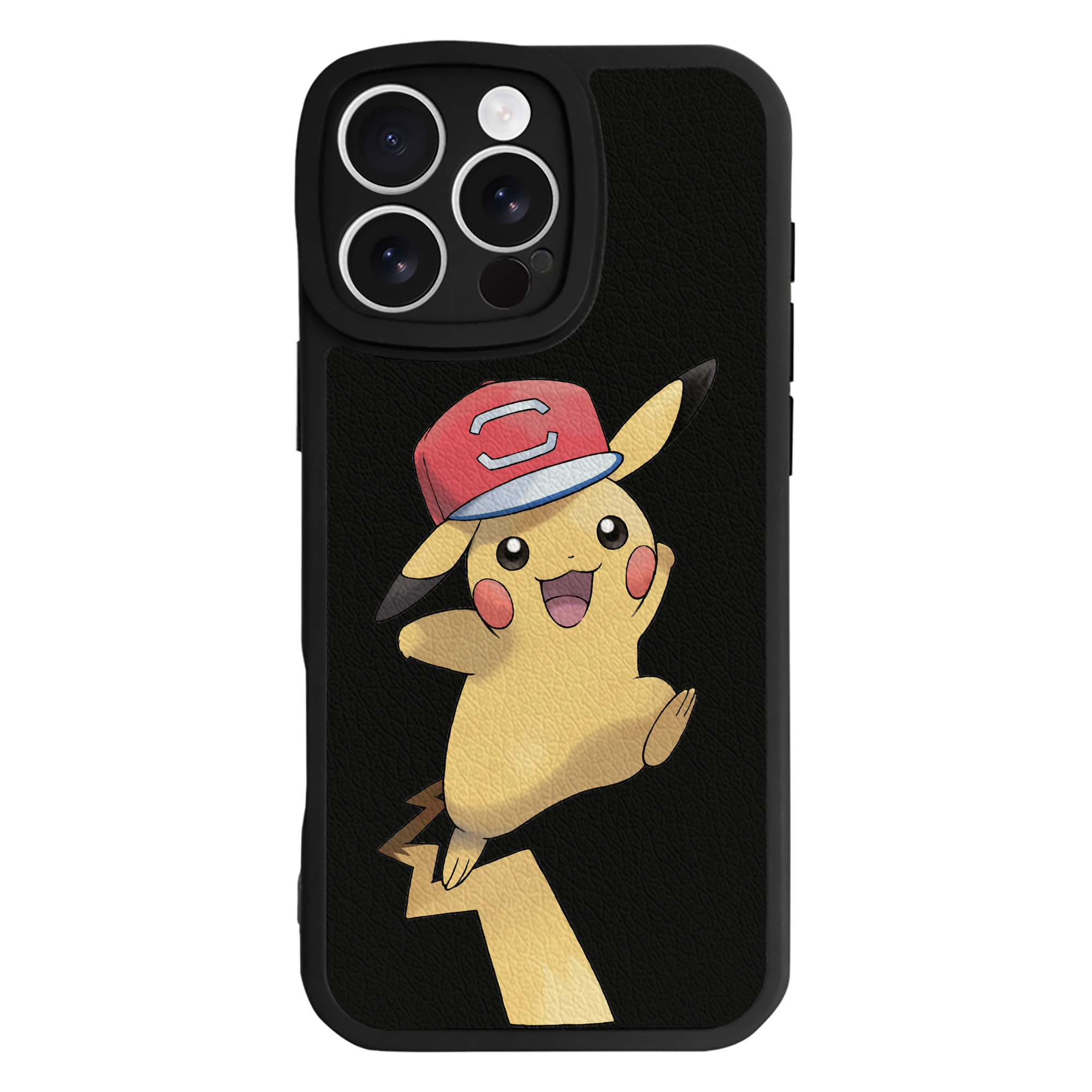 （画像用） ポケットモンスター Pokémon 【iPhone 16シリーズ対応】シリコンスマホケース（レザー調） 材質：シリコン